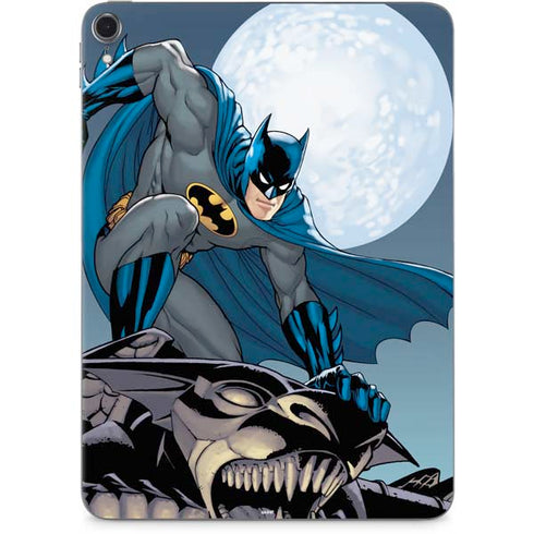 DC Comics Batman Watches Over the City Apple iPad Pro Skin