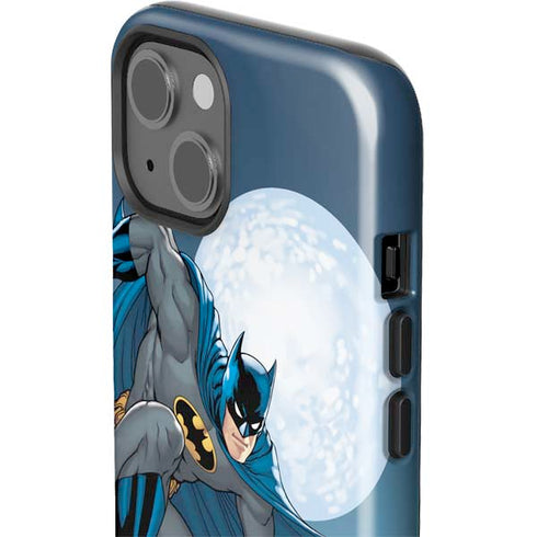 DC Comics Batman Watches Over the City iPhone 15 Impact Case