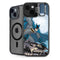 DC Comics Batman Watches Over the City iPhone 15 Plus Kickstand Case
