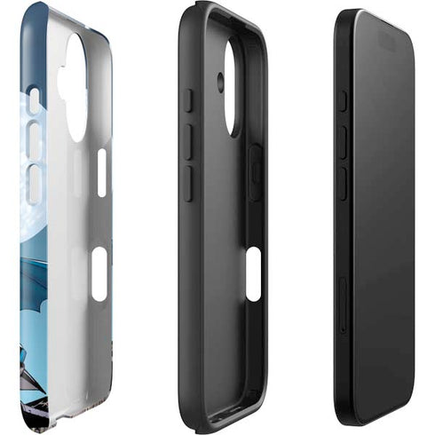 DC Comics Batman Watches Over the City iPhone 16 Impact Case