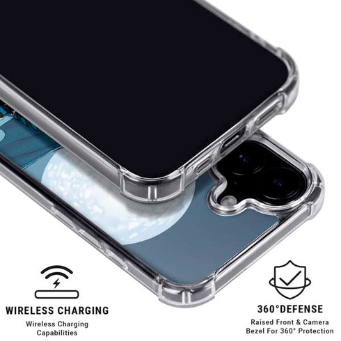 DC Comics Batman Watches Over the City iPhone 16 MagSafe Case