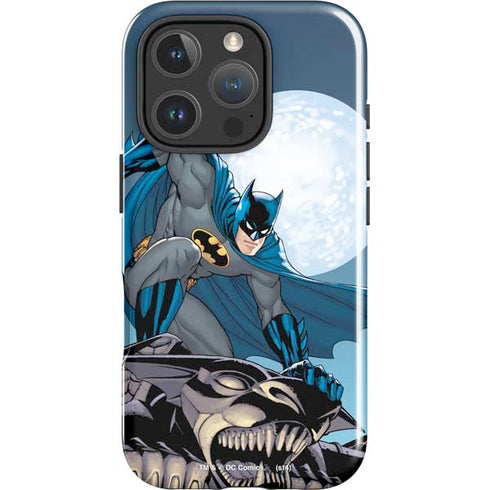 DC Comics Batman Watches Over the City iPhone 16 Pro Impact Case
