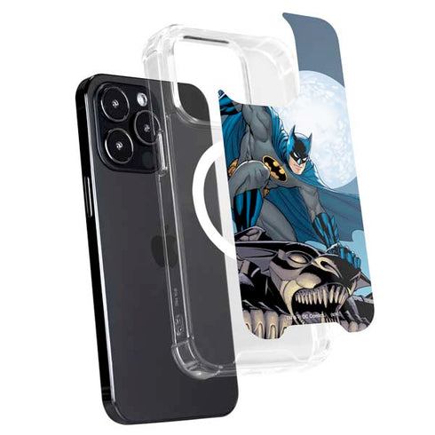 DC Comics Batman Watches Over the City iPhone 16 Pro Max MagSafe Case