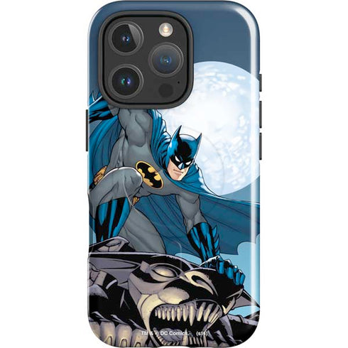 DC Comics Batman Watches Over the City iPhone 16 Pro Max Magsafe Impact Case