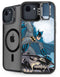 DC Comics Batman Watches Over the City iPhone 16e Kickstand Case
