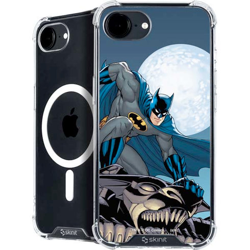 DC Comics Batman Watches Over the City iPhone 16e MagSafe Case