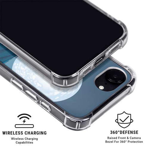 DC Comics Batman Watches Over the City iPhone 16e MagSafe Case