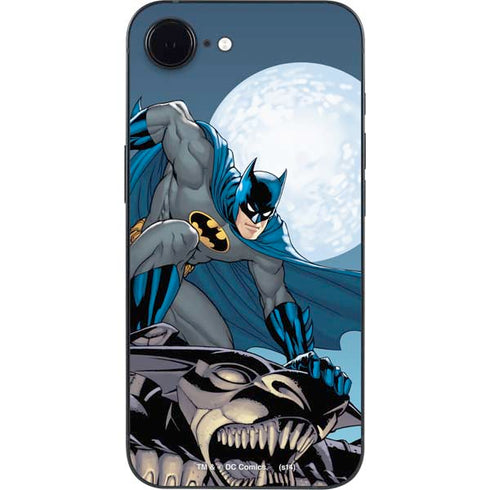 DC Comics Batman Watches Over the City iPhone 16e Skin