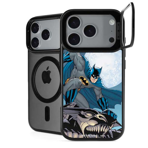 DC Comics Batman Watches Over the City iPhone 18 Pro Max Kickstand Case