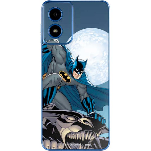 DC Comics Batman Watches Over the City Moto G Play 4G (2024) Skin