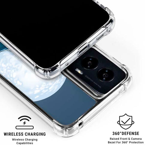 DC Comics Batman Watches Over the City Moto G Power 5G (2024) Clear Case