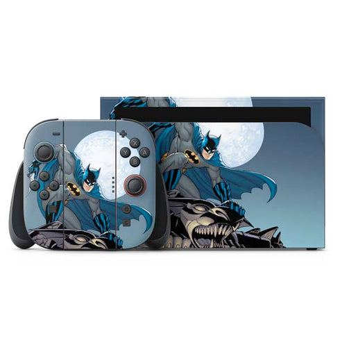 DC Comics Batman Watches Over the City Nintendo Skins