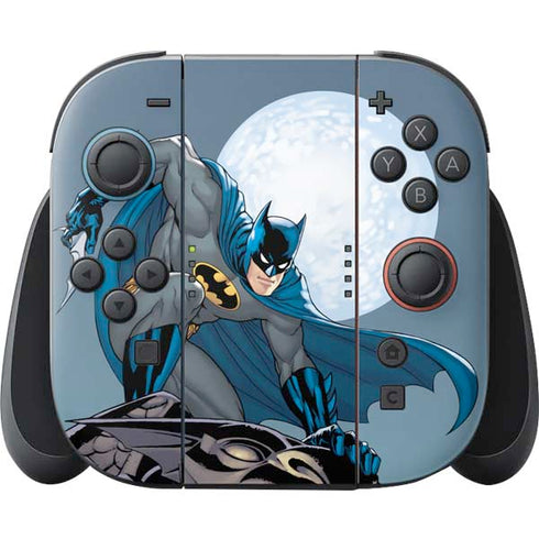 DC Comics Batman Watches Over the City Nintendo Skins
