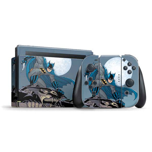DC Comics Batman Watches Over the City Nintendo Skins
