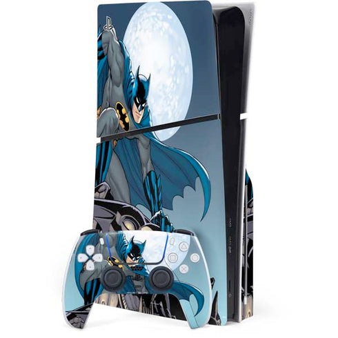 DC Comics Batman Watches Over the City PlayStation PS5 Skins