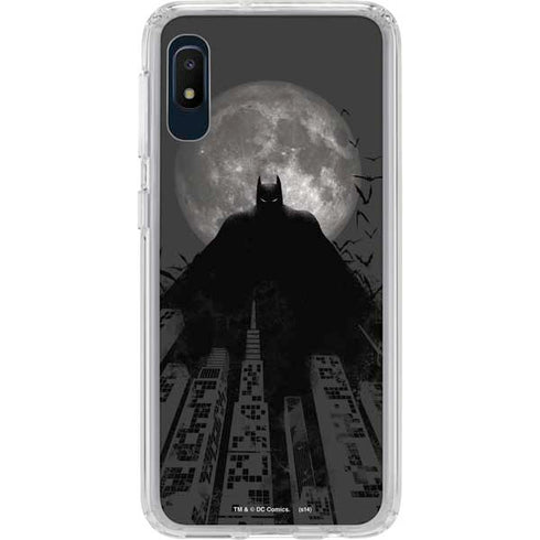 DC Comics Batman On City with Moon Art Galaxy Cases