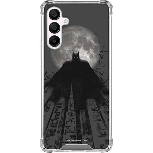DC Comics Batman On City with Moon Art Galaxy A16 5G Clear Case
