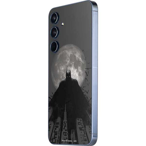 DC Comics Batman On City with Moon Art Galaxy A36 5G Skin