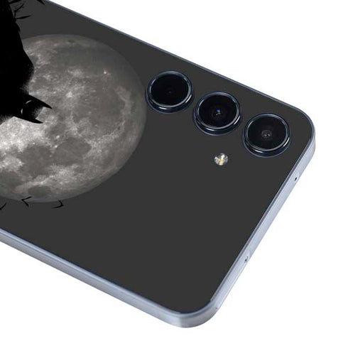 DC Comics Batman On City with Moon Art Galaxy A36 5G Skin