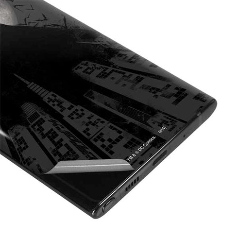 DC Comics Batman On City with Moon Art Galaxy Note 10 Plus Skin