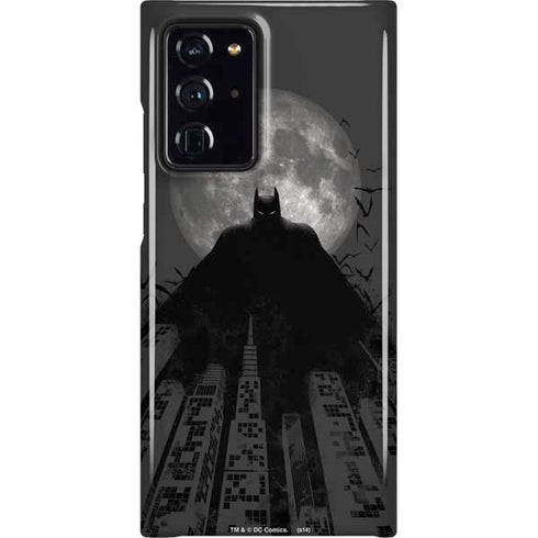 DC Comics Batman On City with Moon Art Galaxy Cases