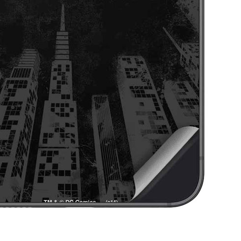 DC Comics Batman On City with Moon Art Galaxy S25 Plus Skin