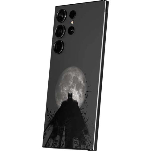 DC Comics Batman On City with Moon Art Galaxy S24 Ultra Skin