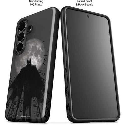DC Comics Batman On City with Moon Art Galaxy S26 Impact Case