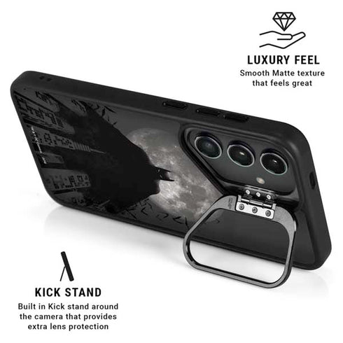 DC Comics Batman On City with Moon Art Galaxy S26 Kickstand Case