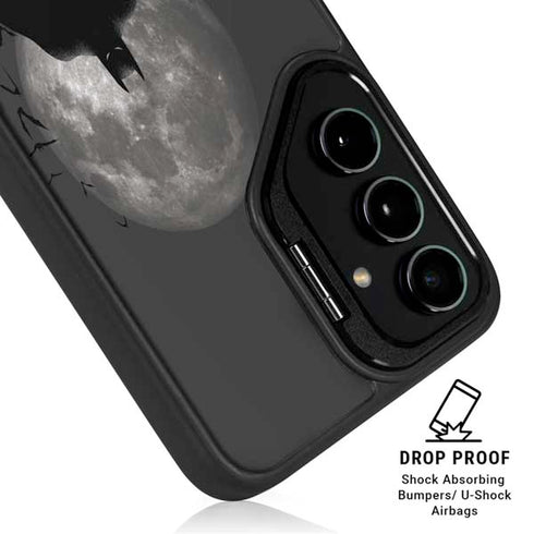 DC Comics Batman On City with Moon Art Galaxy S26 Kickstand Case