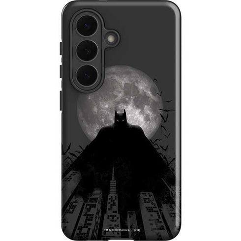 DC Comics Batman On City with Moon Art Galaxy S26 Plus Impact Case