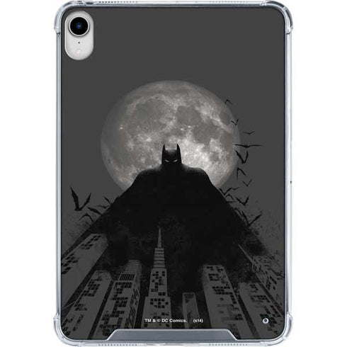 DC Comics Batman On City with Moon Art iPad 11th Gen (2025) Clear Case