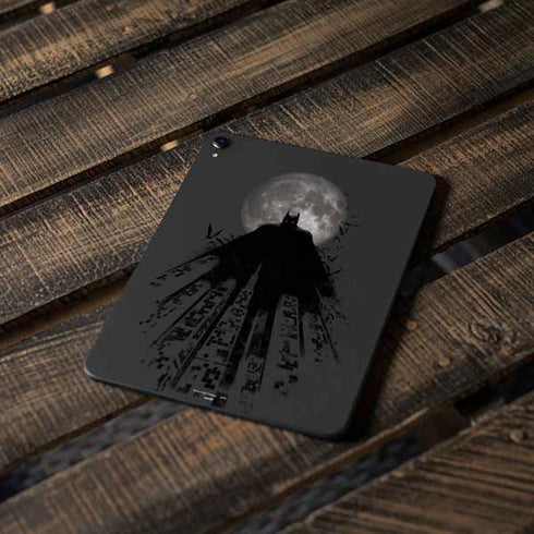 DC Comics Batman On City with Moon Art Apple iPad Pro Skin