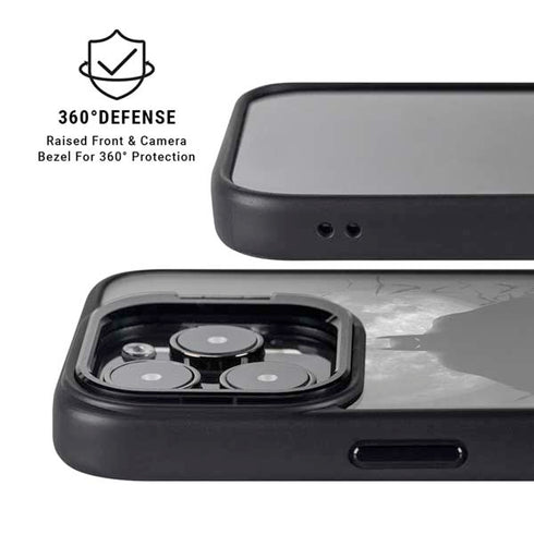 DC Comics Batman On City with Moon Art iPhone 13 Pro Max Kickstand Case