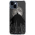DC Comics Batman On City with Moon Art iPhone 15 Clear Case