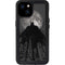 DC Comics Batman On City with Moon Art iPhone 15 Plus Waterproof Case