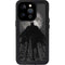 DC Comics Batman On City with Moon Art iPhone 15 Pro Waterproof Case