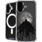 DC Comics Batman On City with Moon Art iPhone 16 MagSafe Case