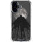 DC Comics Batman On City with Moon Art iPhone 16 Plus Clear Case