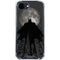 DC Comics Batman On City with Moon Art iPhone 16e Clear Case