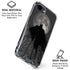 DC Comics Batman On City with Moon Art iPhone 16e Clear Case