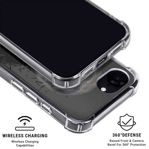 DC Comics Batman On City with Moon Art iPhone 16e MagSafe Case