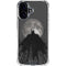 DC Comics Batman On City with Moon Art iPhone 17 Clear Case