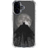 DC Comics Batman On City with Moon Art iPhone 17 Clear Case