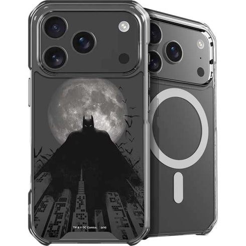 DC Comics Batman On City with Moon Art iPhone 18 Pro MagSafe Case