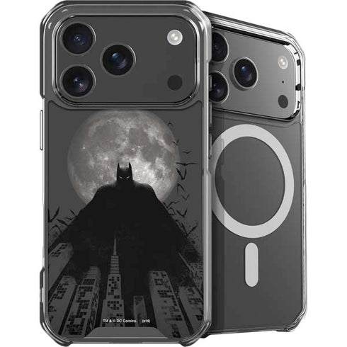 DC Comics Batman On City with Moon Art iPhone 18 Pro Max MagSafe Case