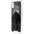 DC Comics Batman On City with Moon Art iPhone XS Clear Case