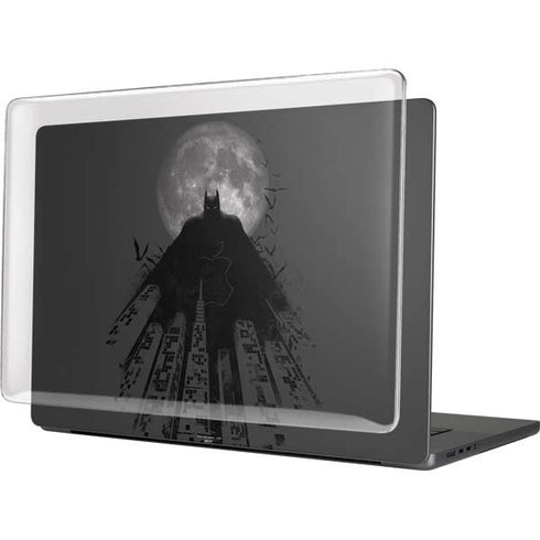DC Comics Batman On City with Moon Art MacBook Cases