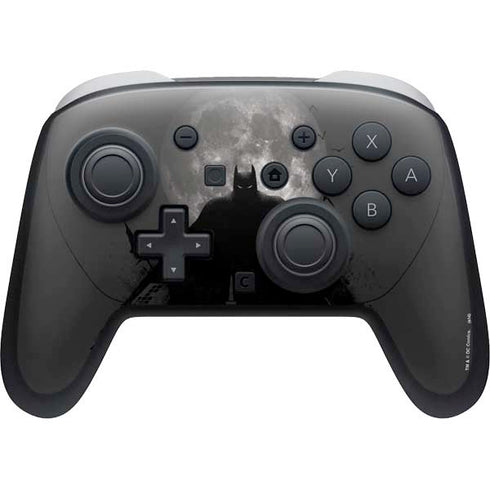 DC Comics Batman On City with Moon Art Nintendo Switch 2 (2025) Pro Controller Skin