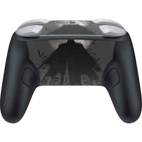 DC Comics Batman On City with Moon Art Nintendo Switch 2 (2025) Pro Controller Skin